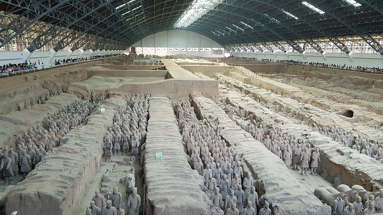 terracotta sat disease mausoleum of the first qin emperor free photo