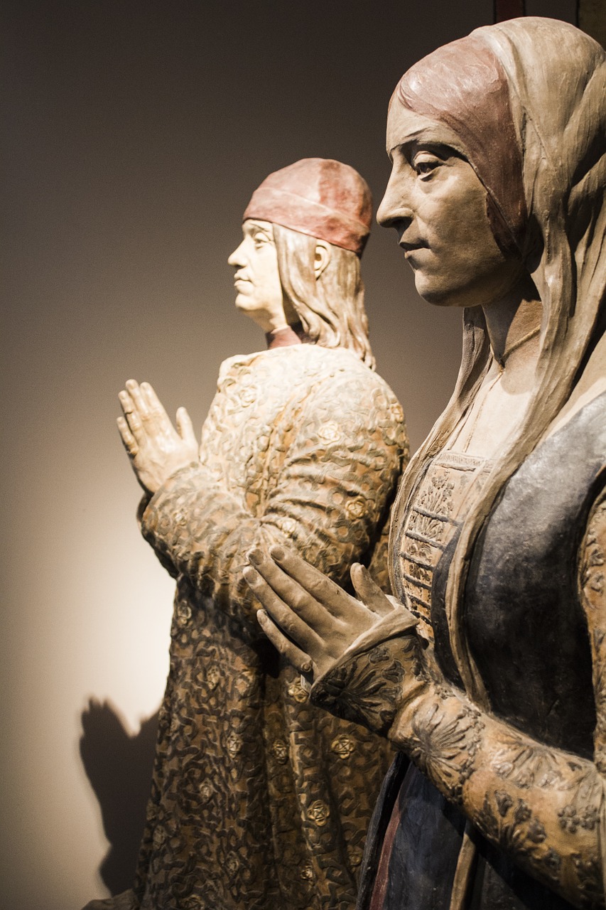 terracotta statues museum free photo