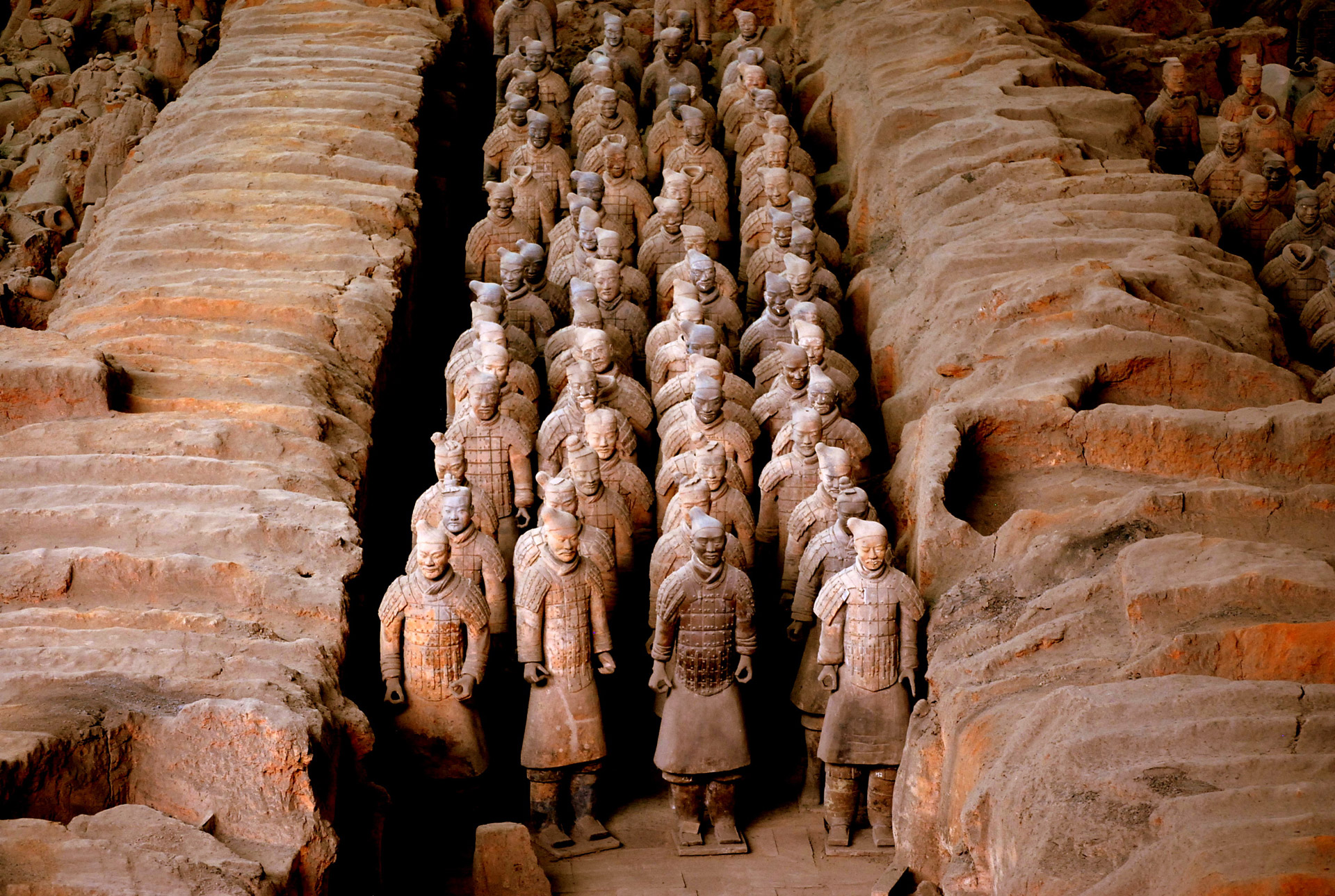 terracotta warrior china free photo