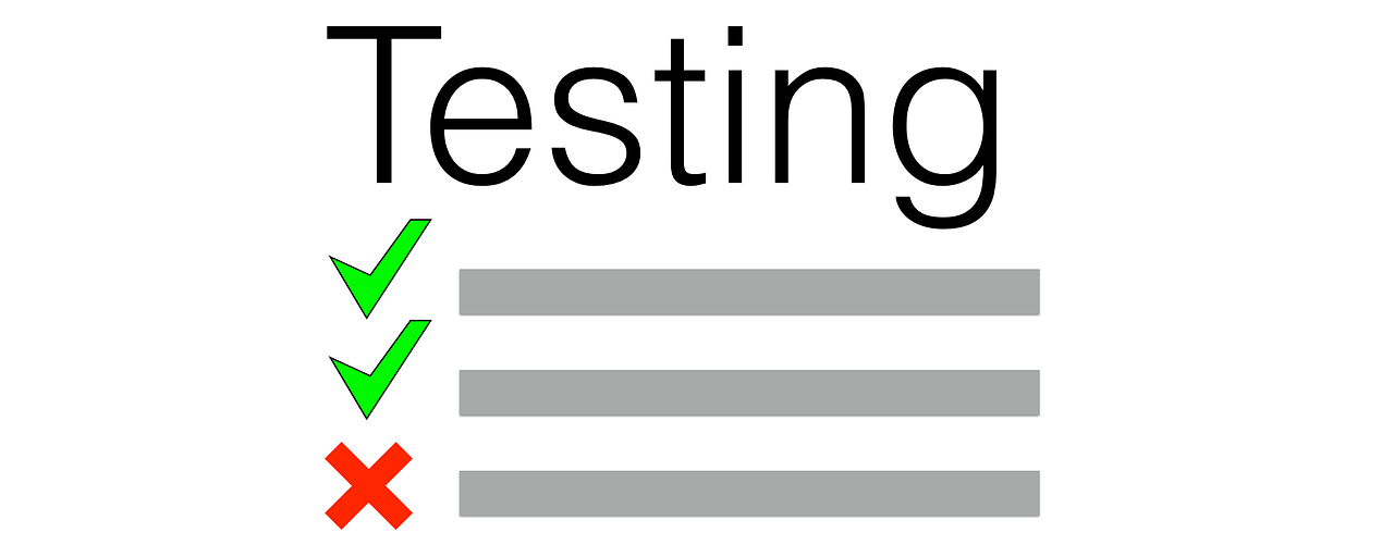 test testing sign free photo