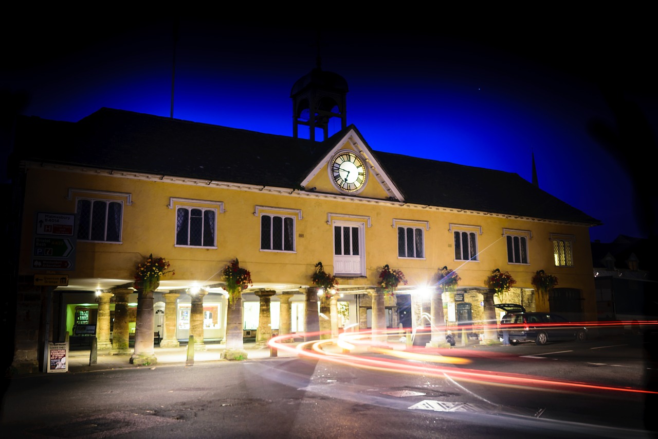 tetbury night long exposure free photo