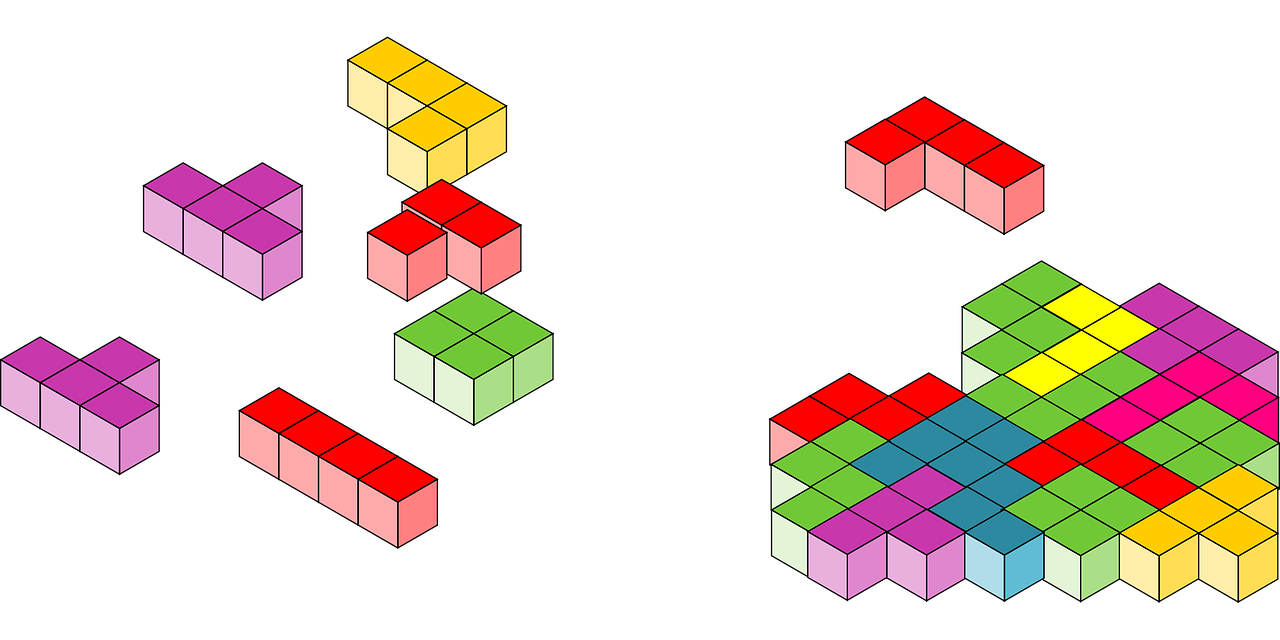 tetris blocks puzzle free photo