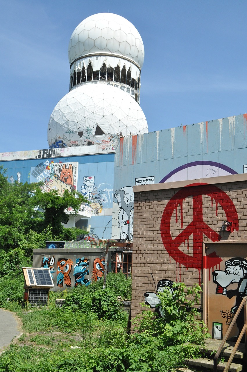 teufelsberg berlin street art free photo