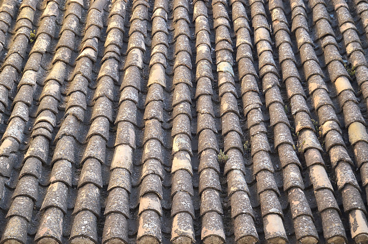 texas clay tiles roof free photo
