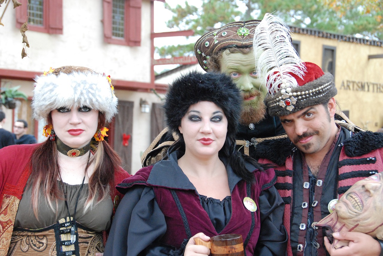 texas renfest transylvania court festival free photo