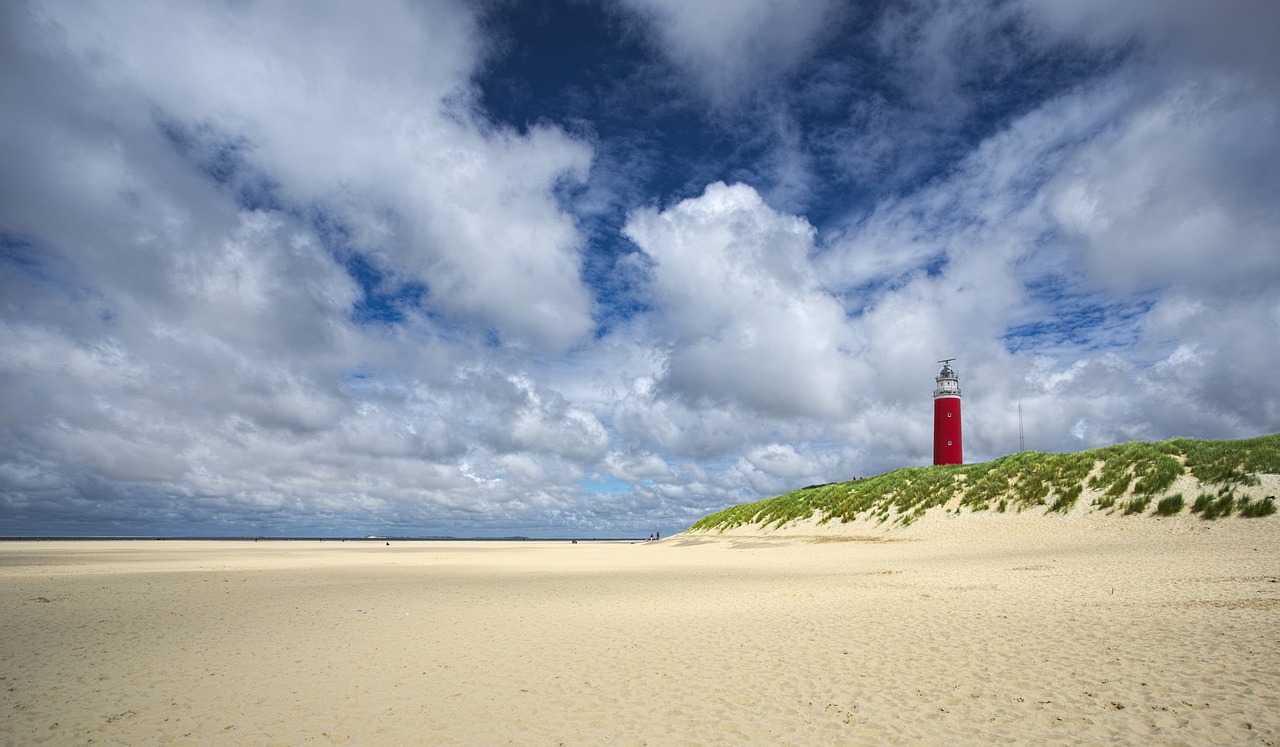 texel lighthouse north sea free photo