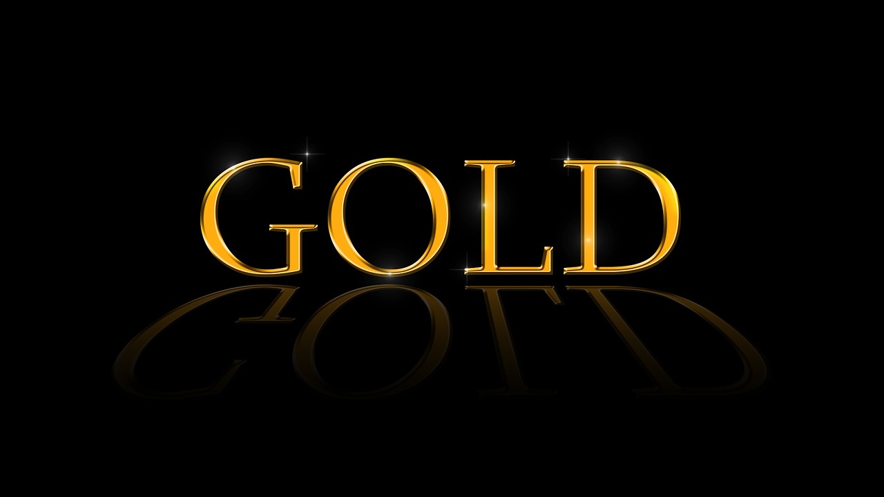 text gold background free photo