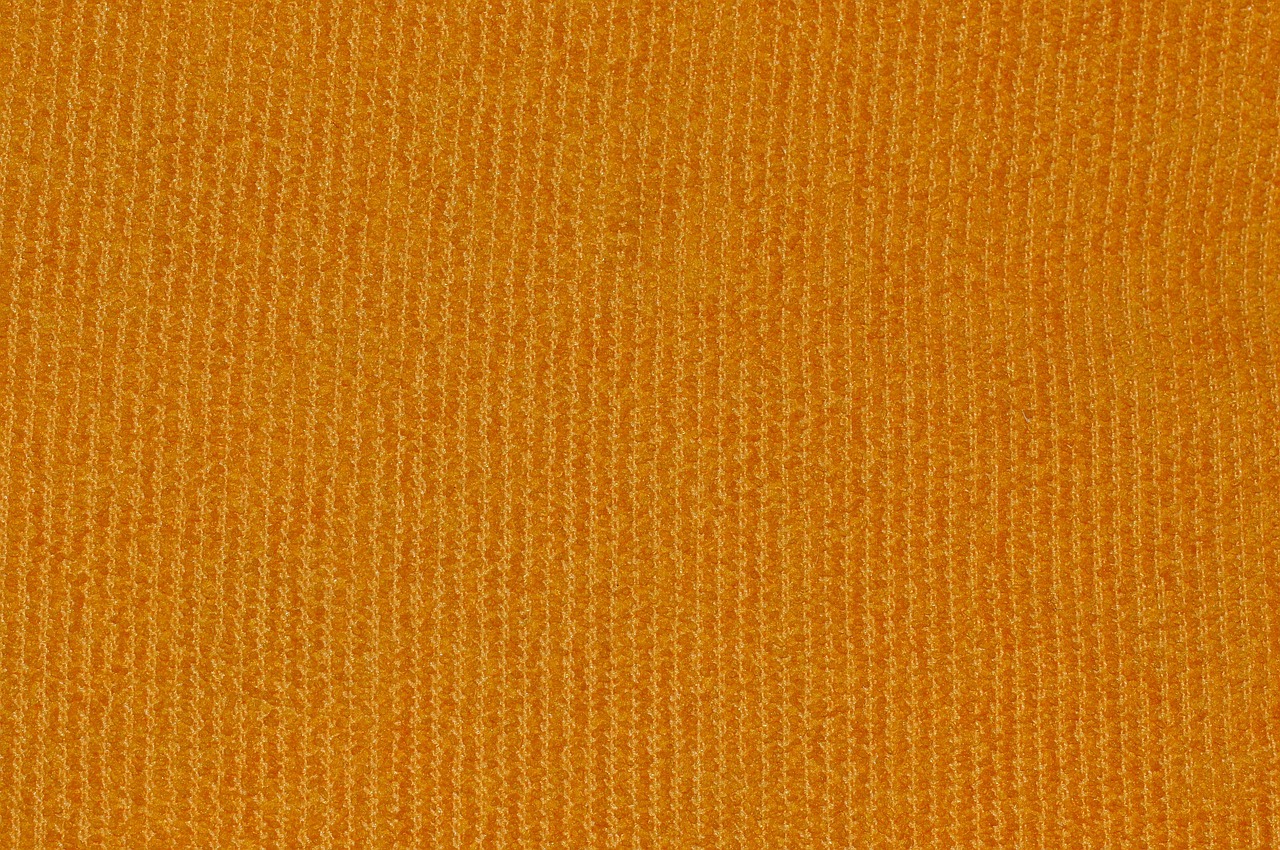 textiles orange knitted fabric free photo