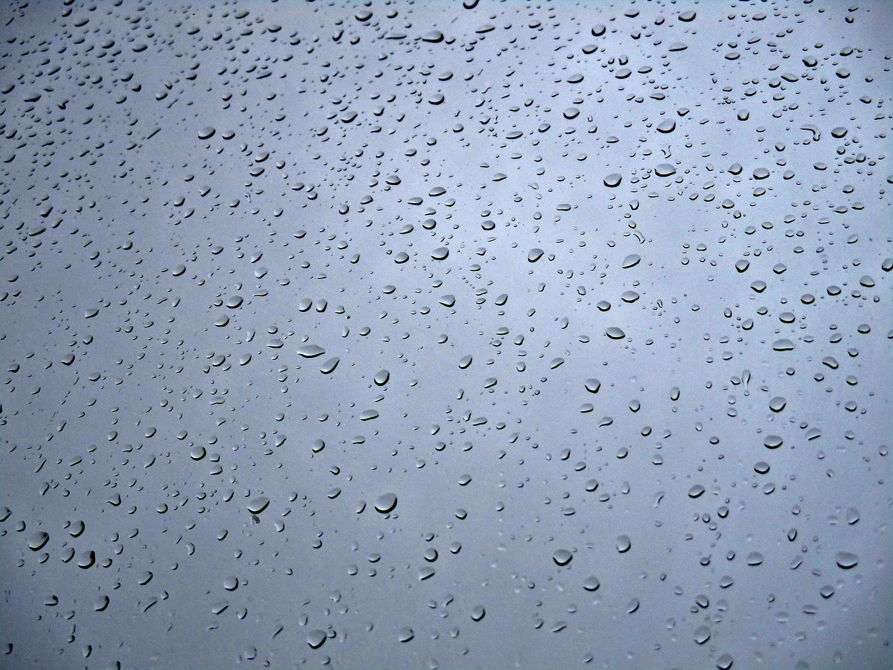 texture glass raindrops free photo