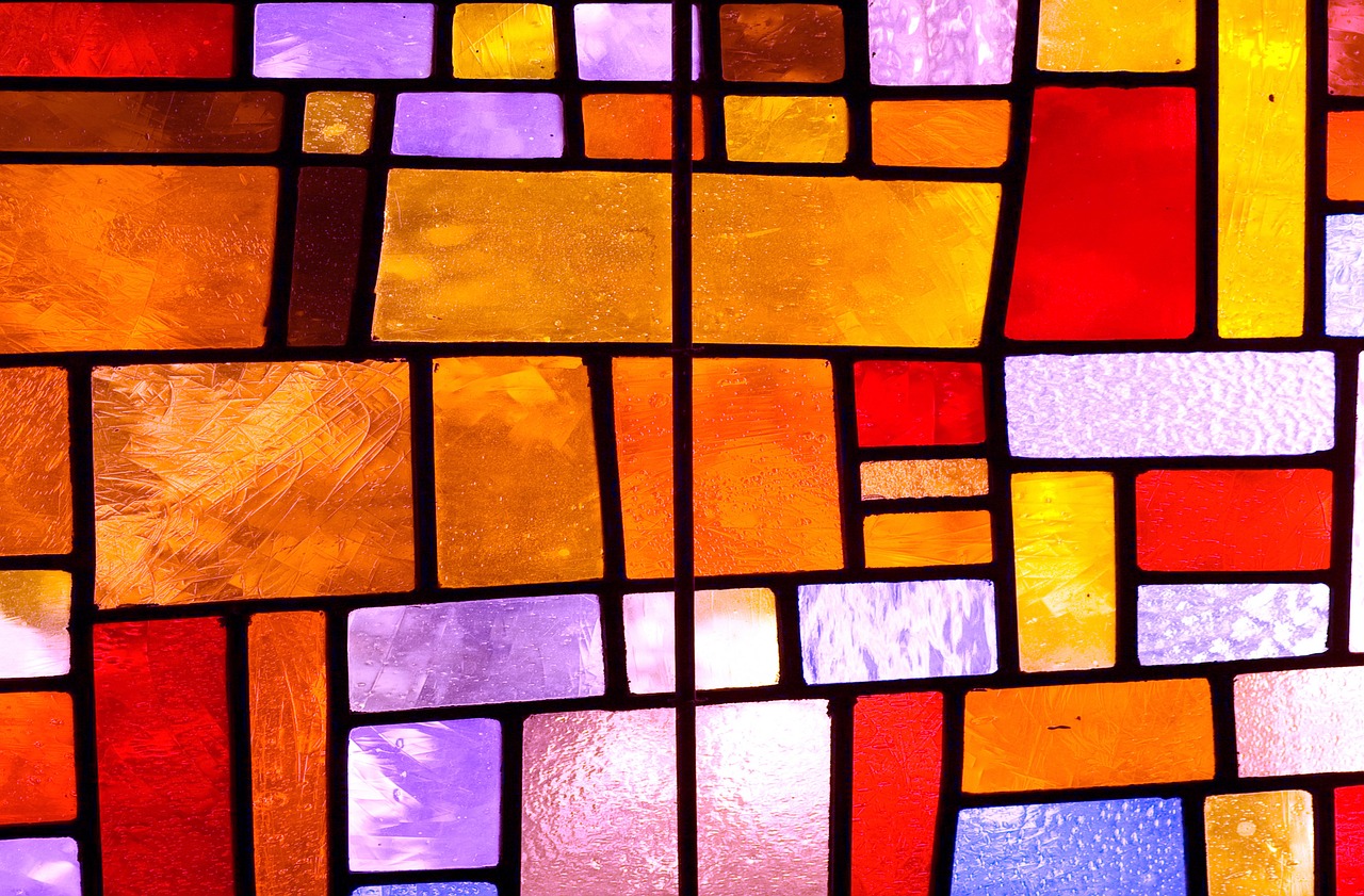 texture  stained glass  stained glass windows free photo