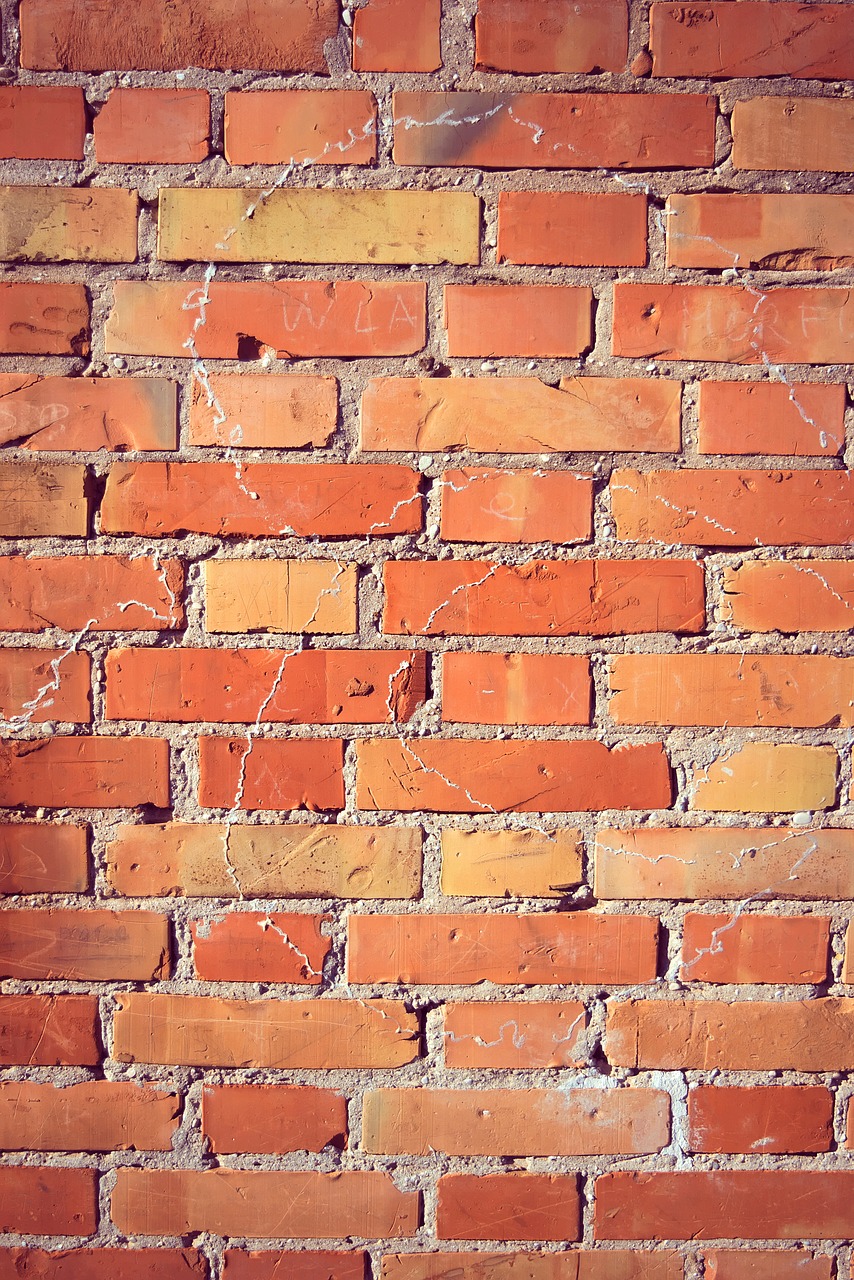 textures backgrounds brick wall free photo