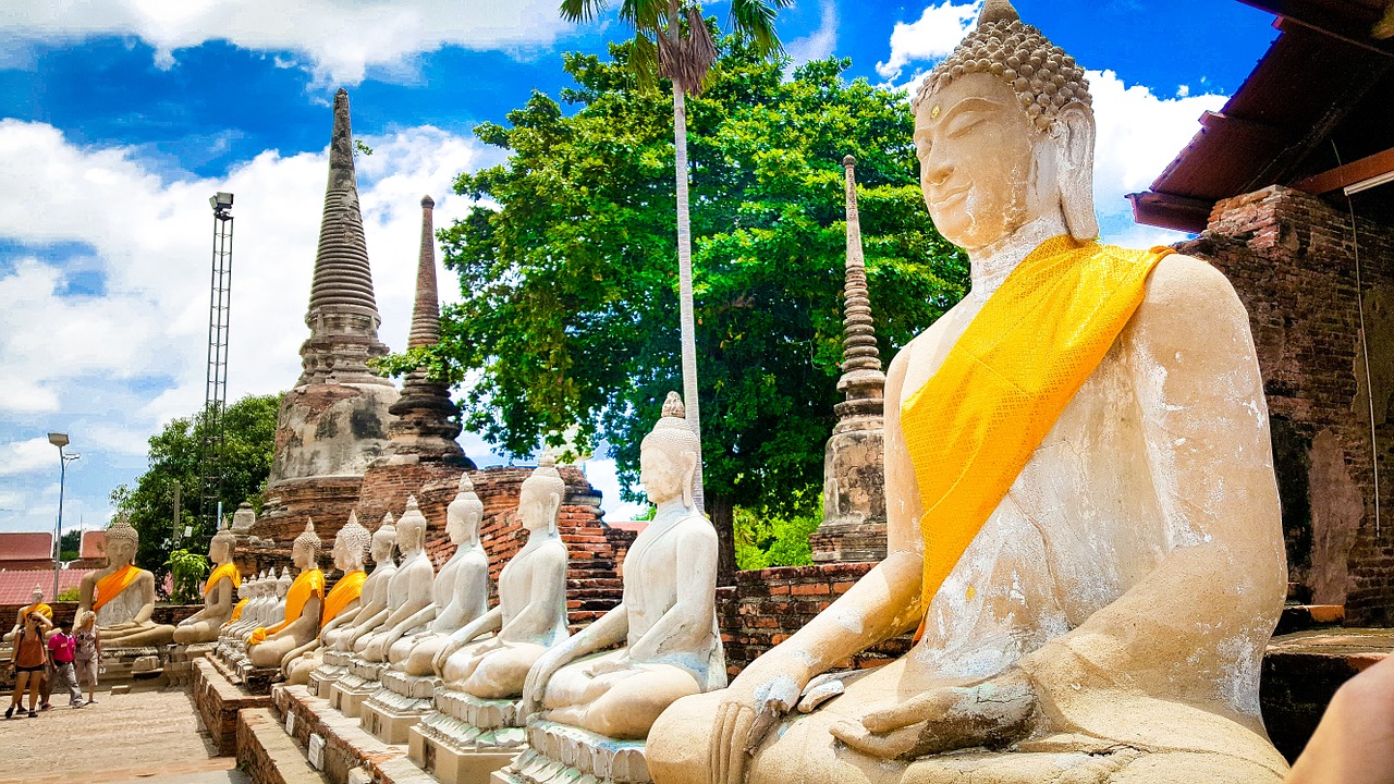 thai tour ayutthaya free photo