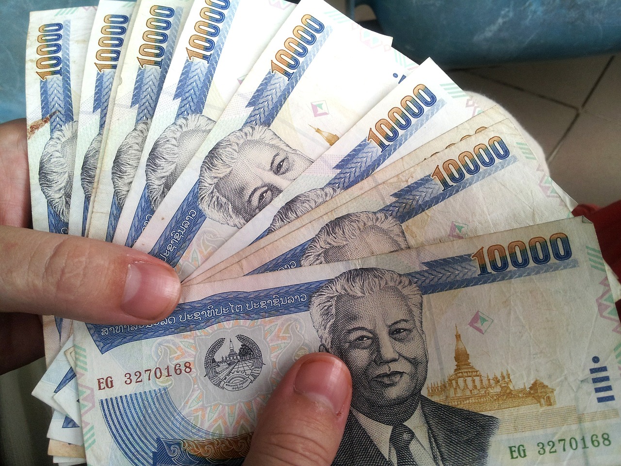 thai baht money bills free photo