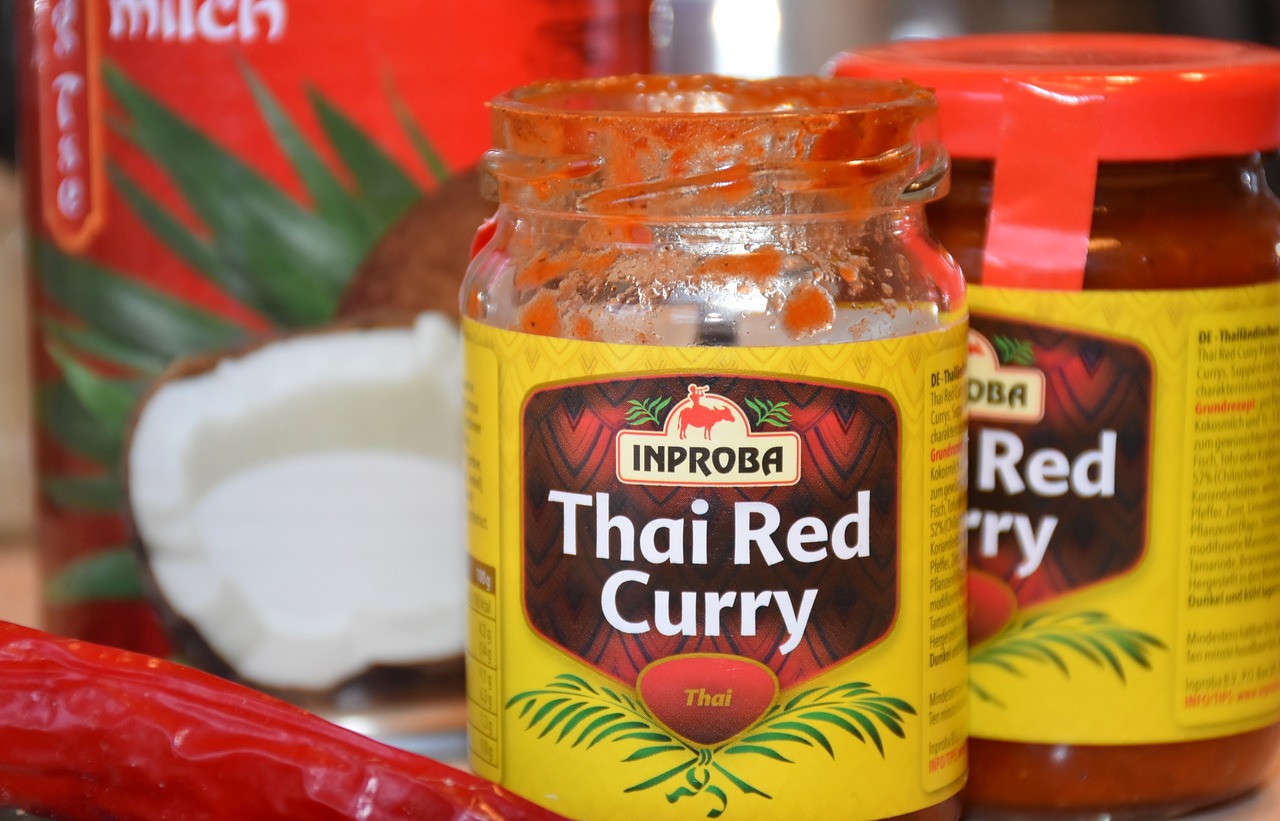 thai curry paste spice free photo