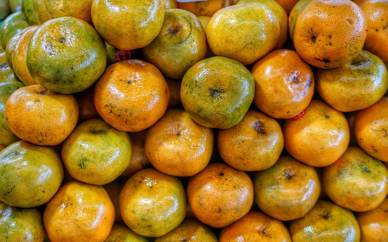 thai honey queen orange tangerines oranges free photo