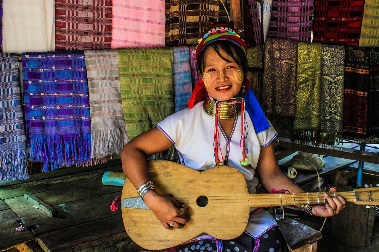 thai people thailand karen free photo