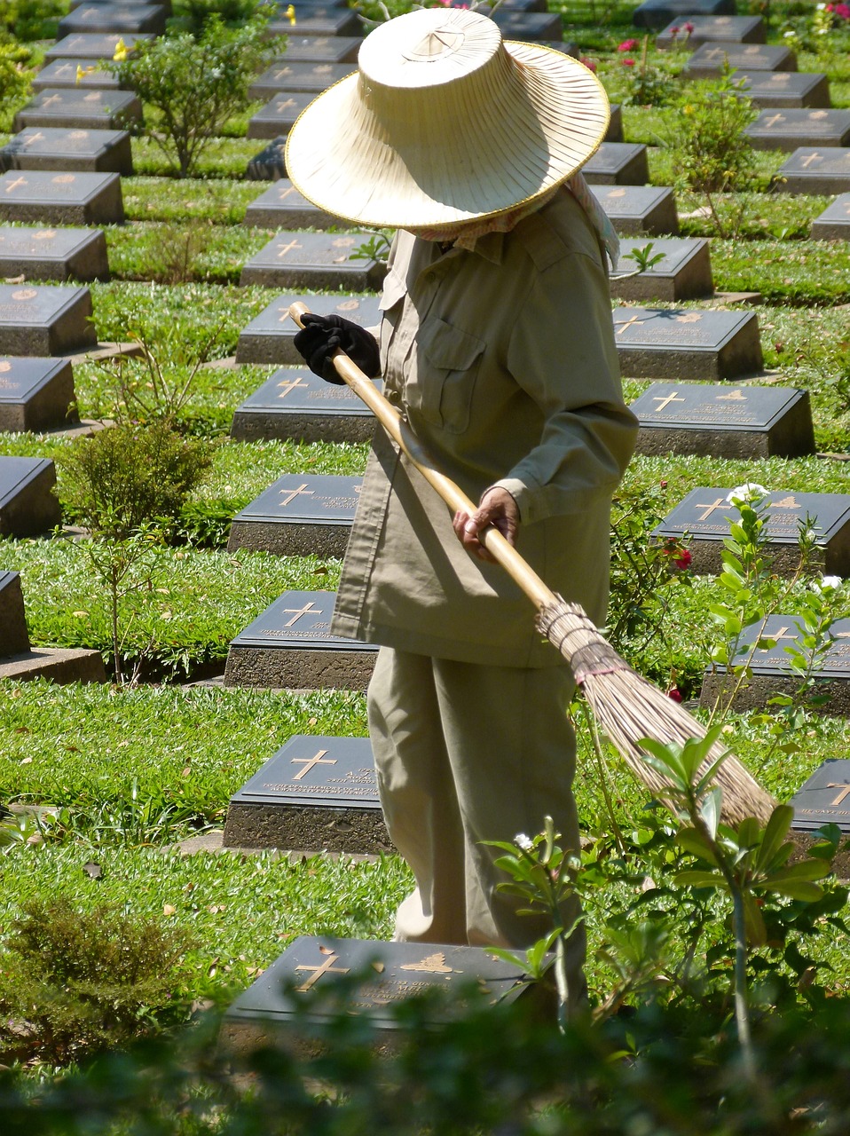 thailand war graves asia free photo