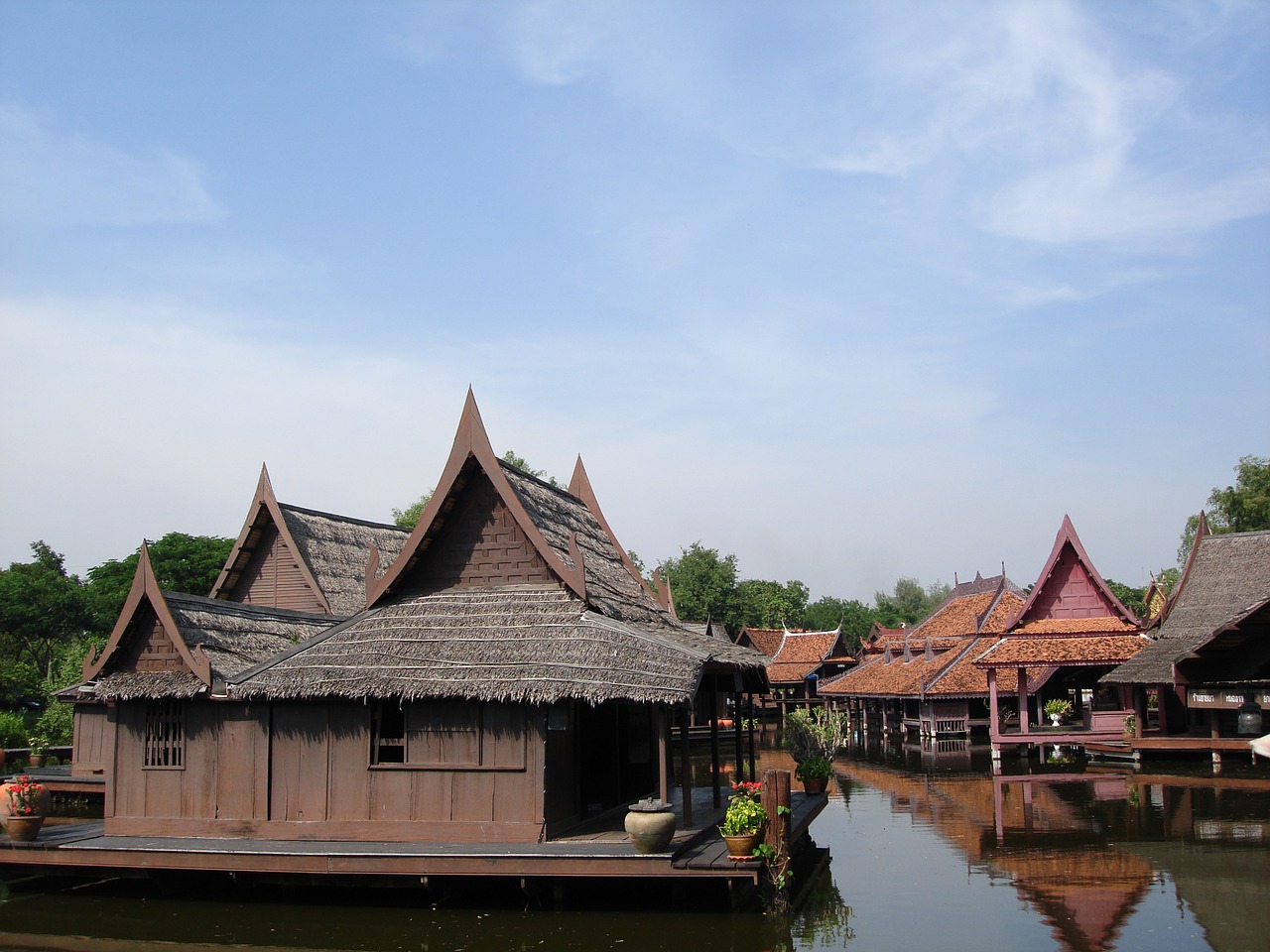 thailand architecture park free photo