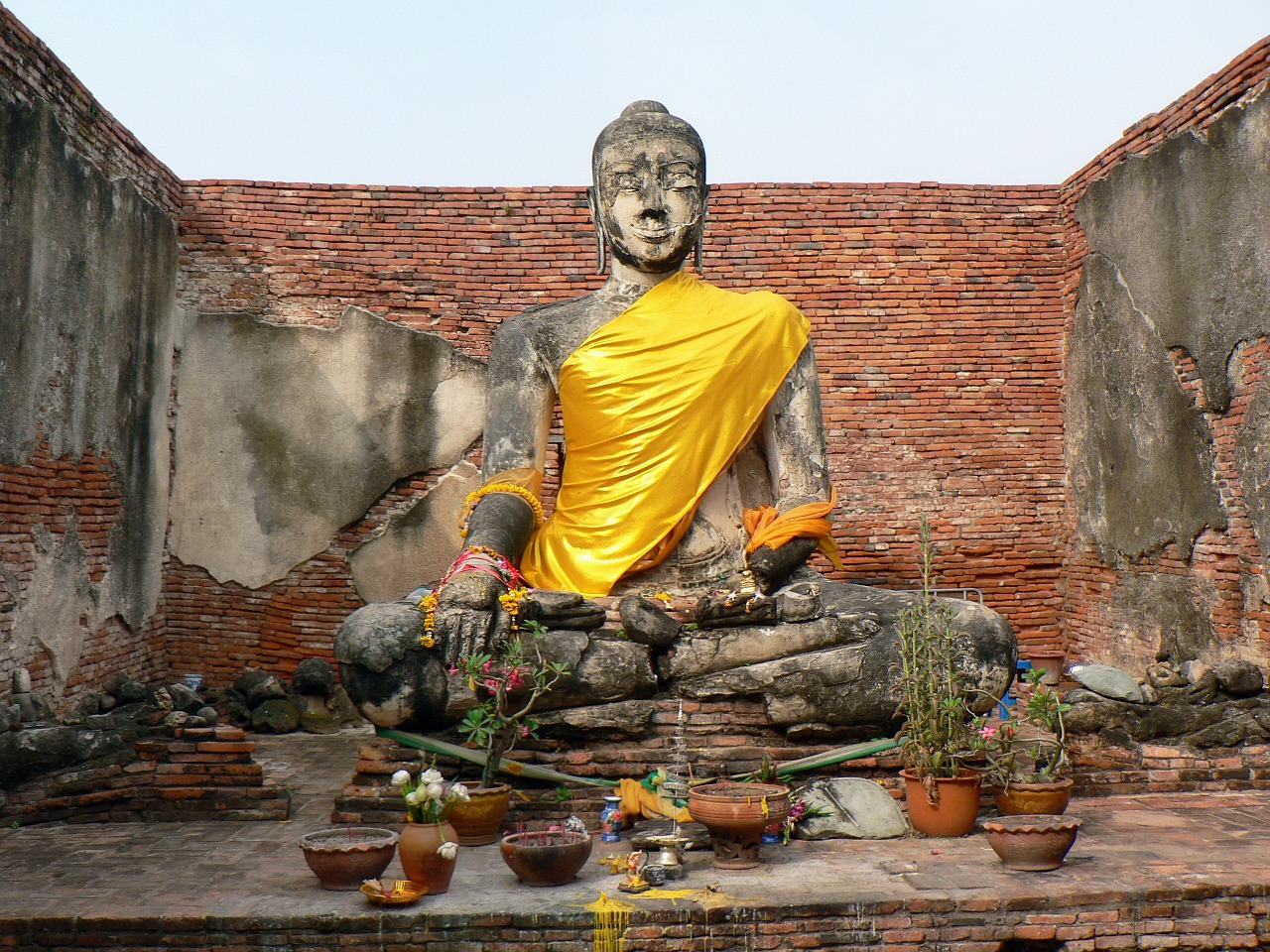 thailand sukhotai buddha free photo