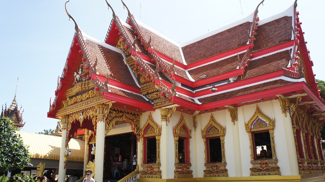 thailand buddhist temple hua hin free photo