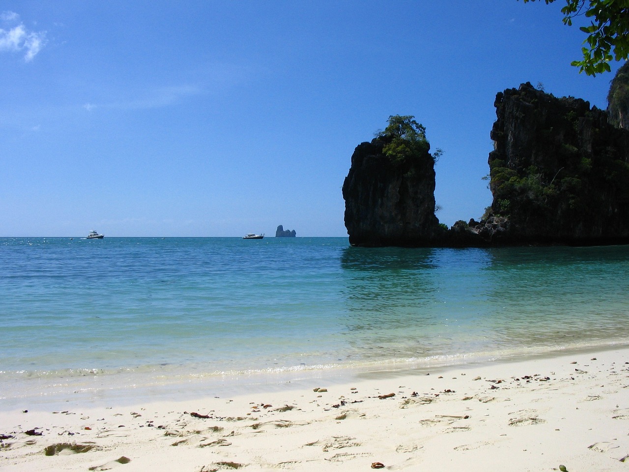 thailand beach cliffs free photo