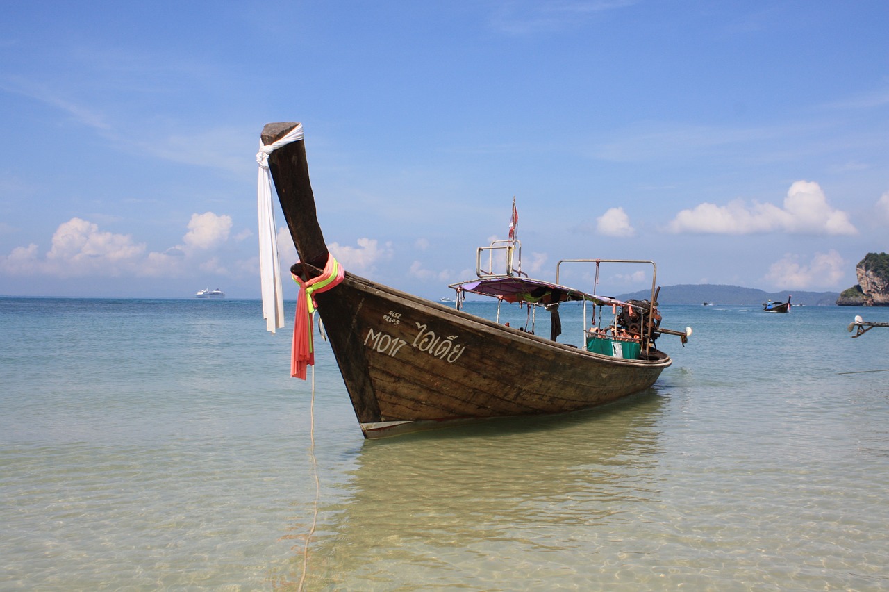 thailand longtail boat free photo