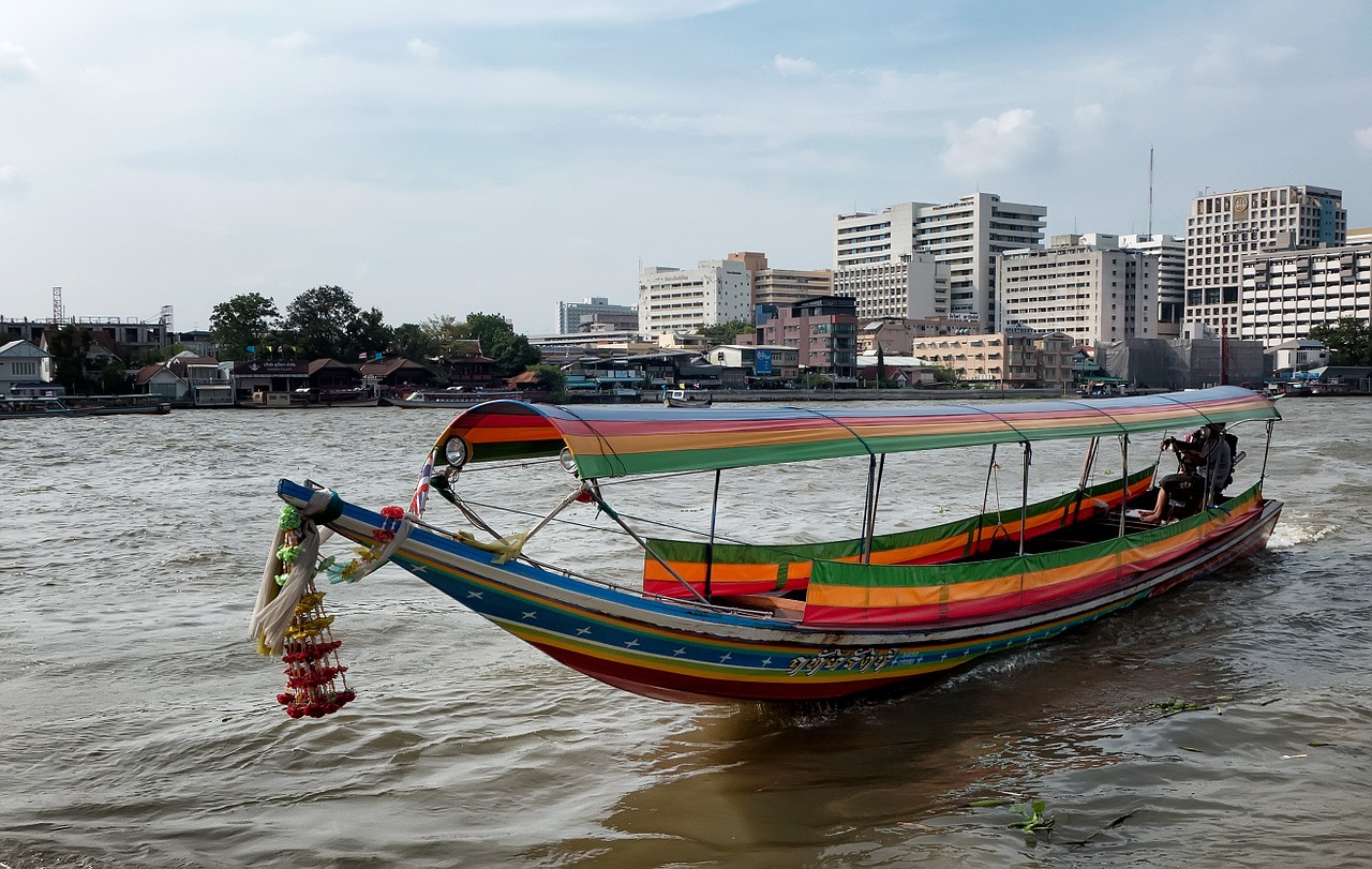 thailand boat asia free photo