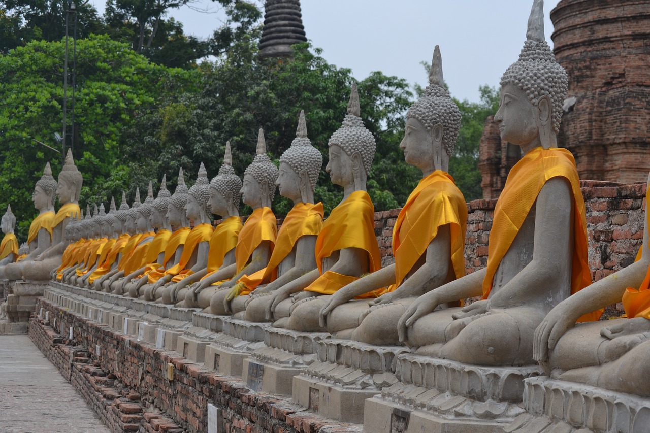 thailand budha statues free photo