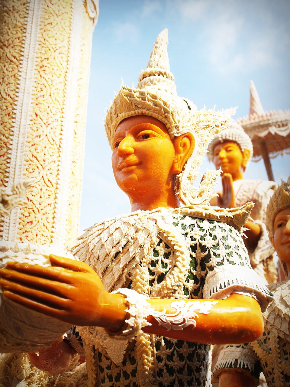 thailand decoration carvings free photo
