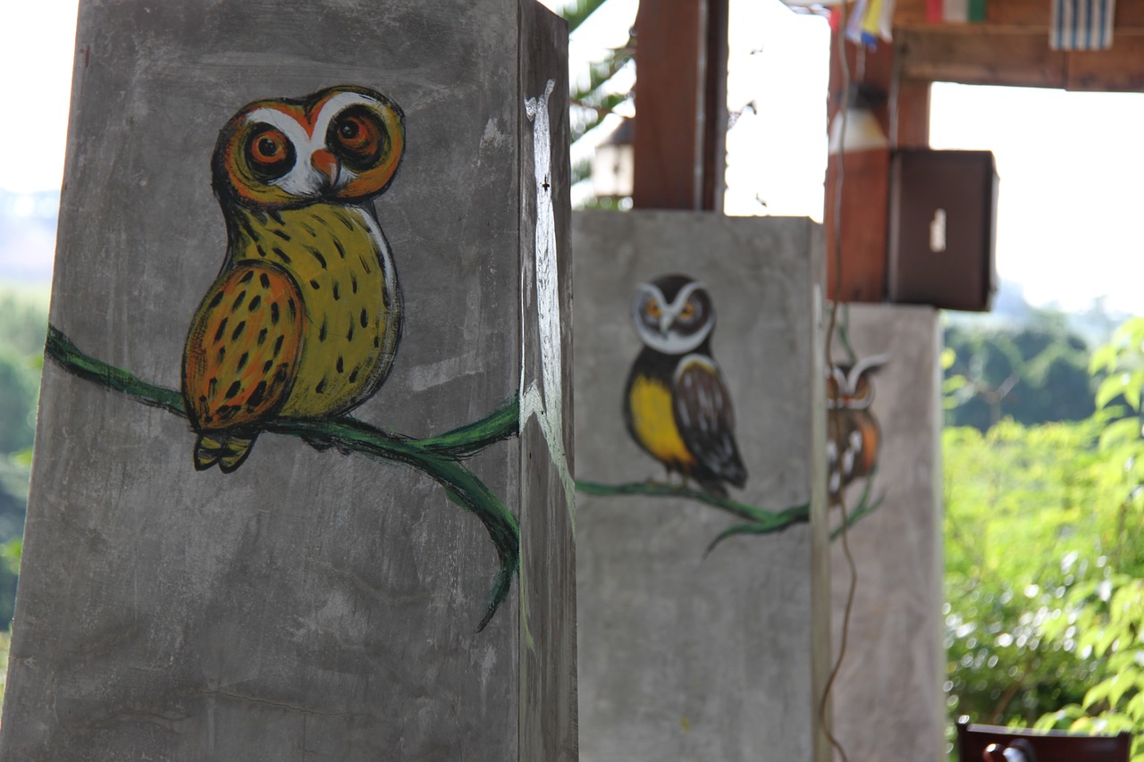 owl owl decoration wood free photo