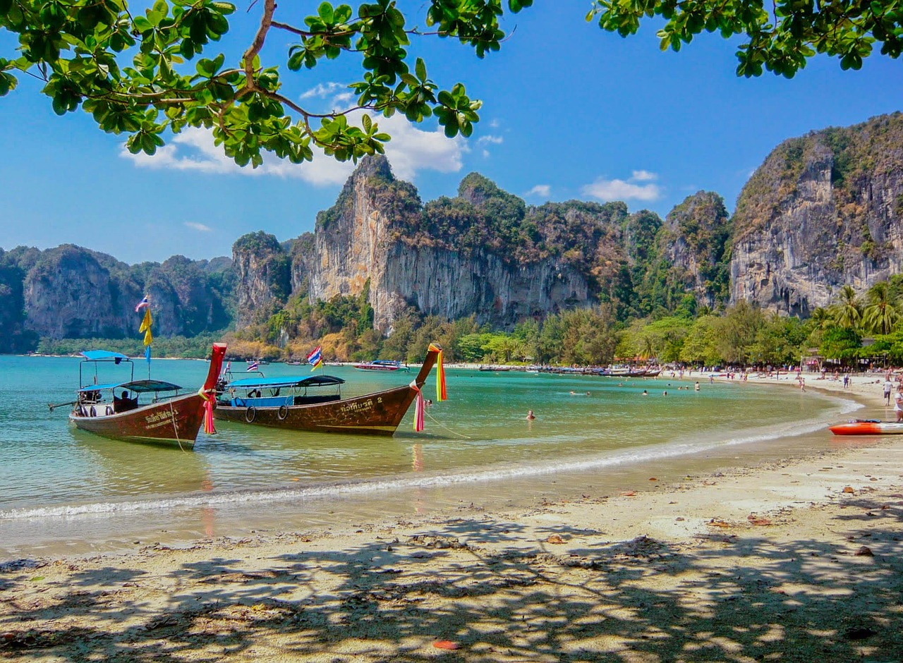 thaïland beach landscape free photo