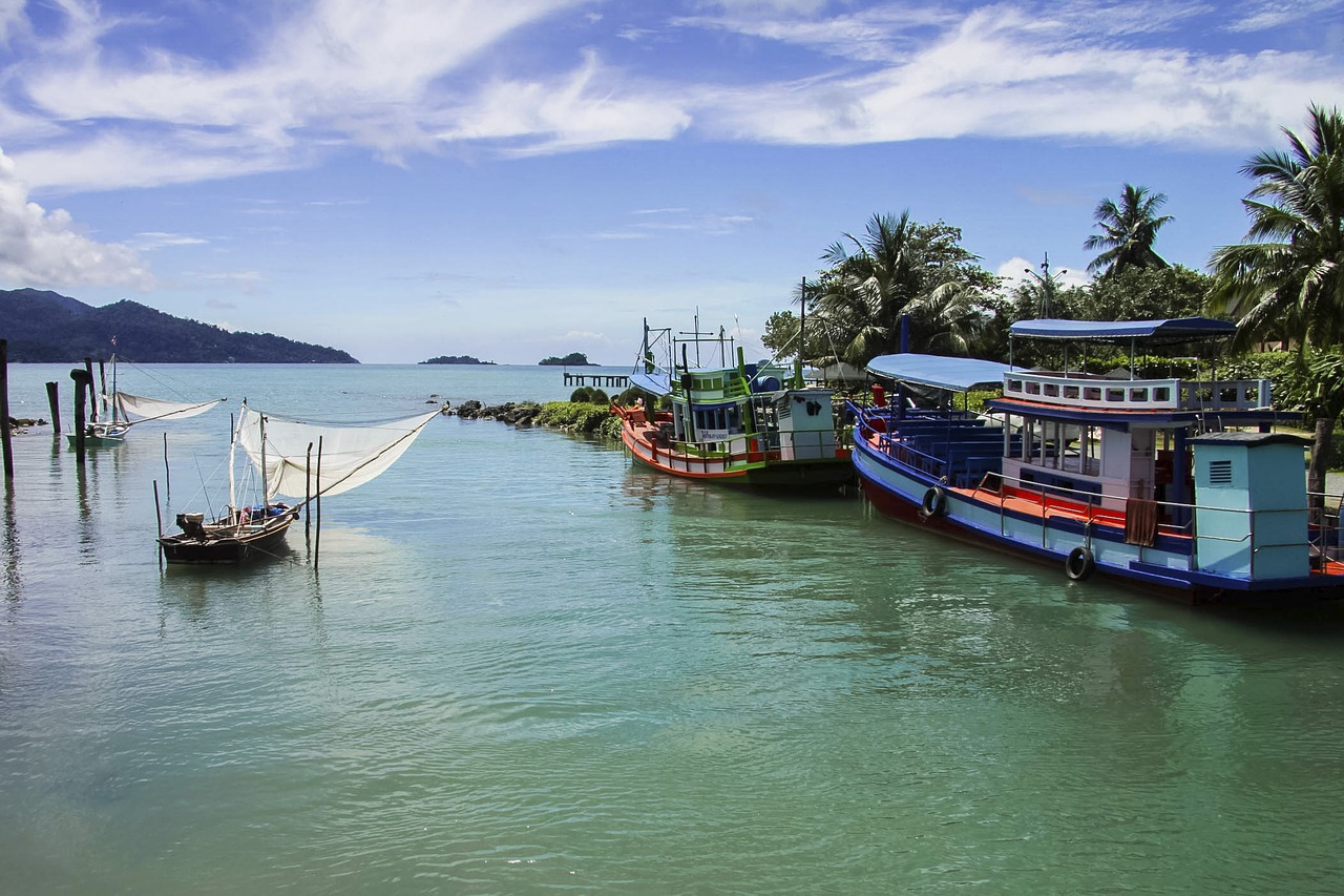 thailand koh chang sea free photo