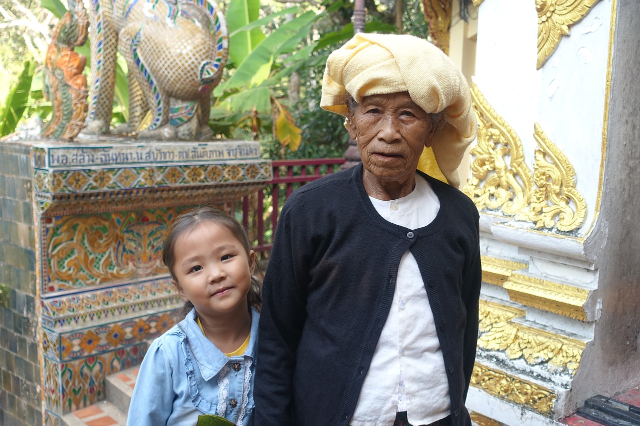 thailand generations great-grandmother free photo