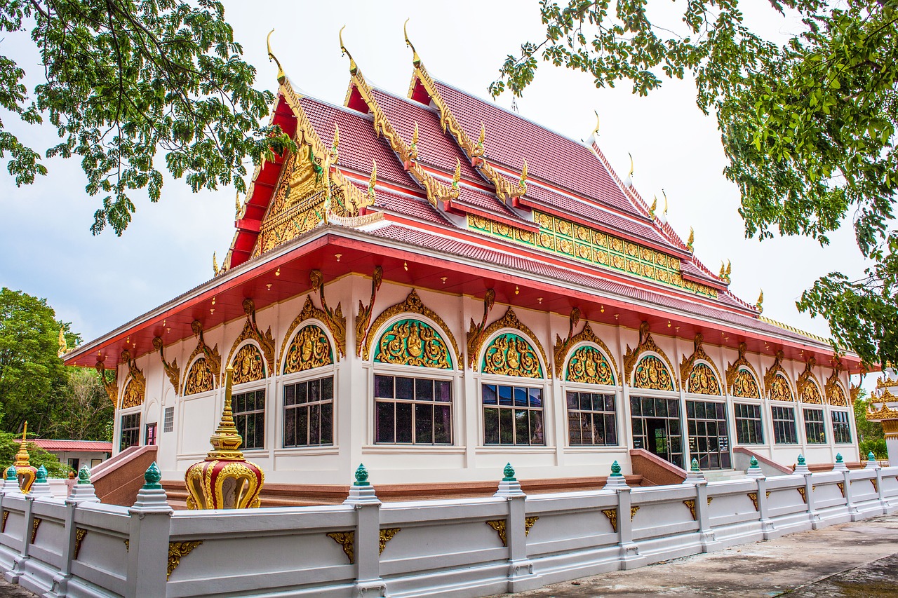 thailand wat temple free photo