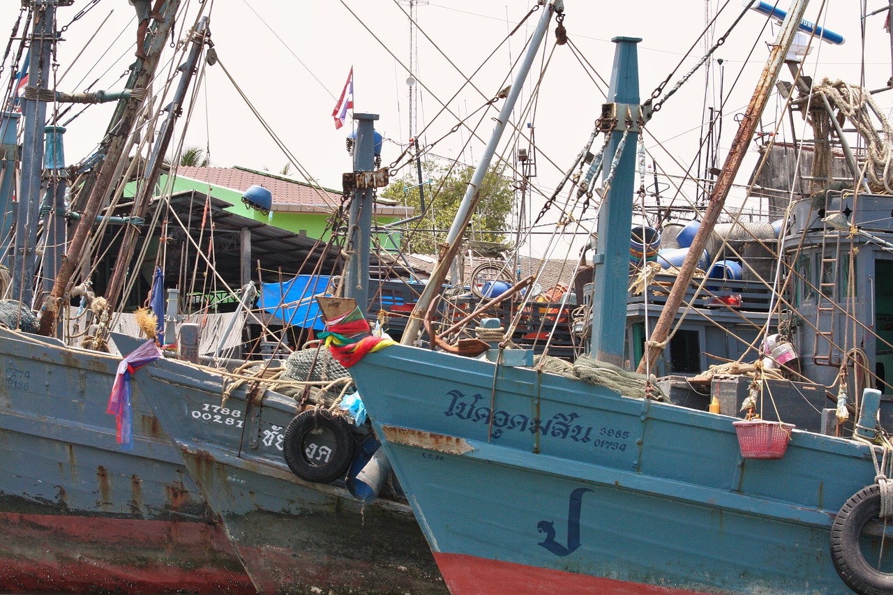 thailand ranong fishing boat free photo