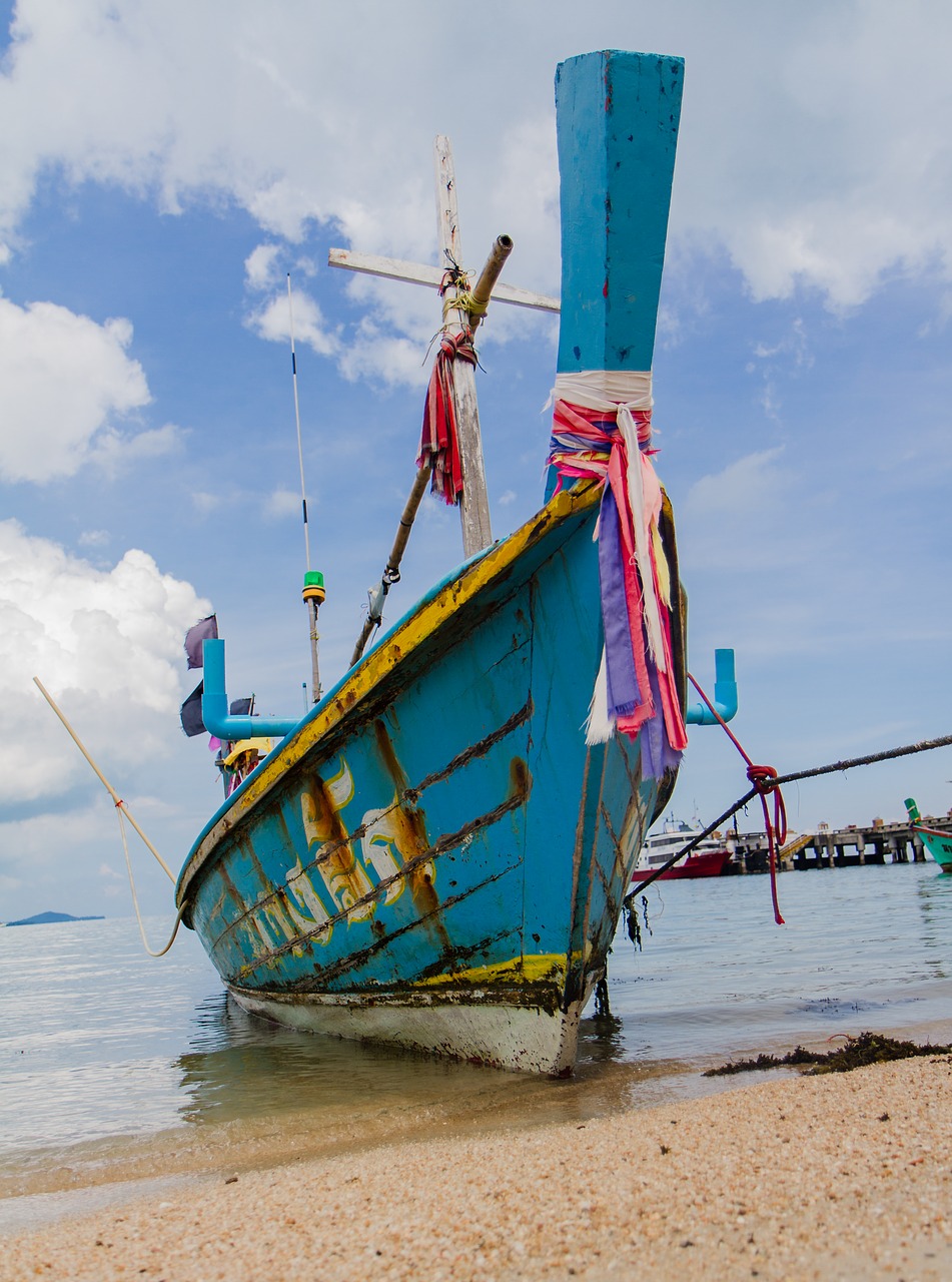 thailand longtail boat free photo