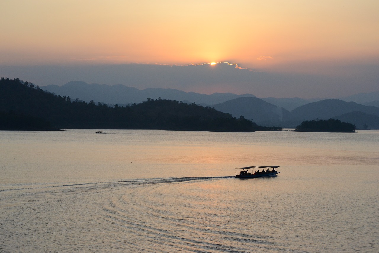 thailand wall sunset free photo