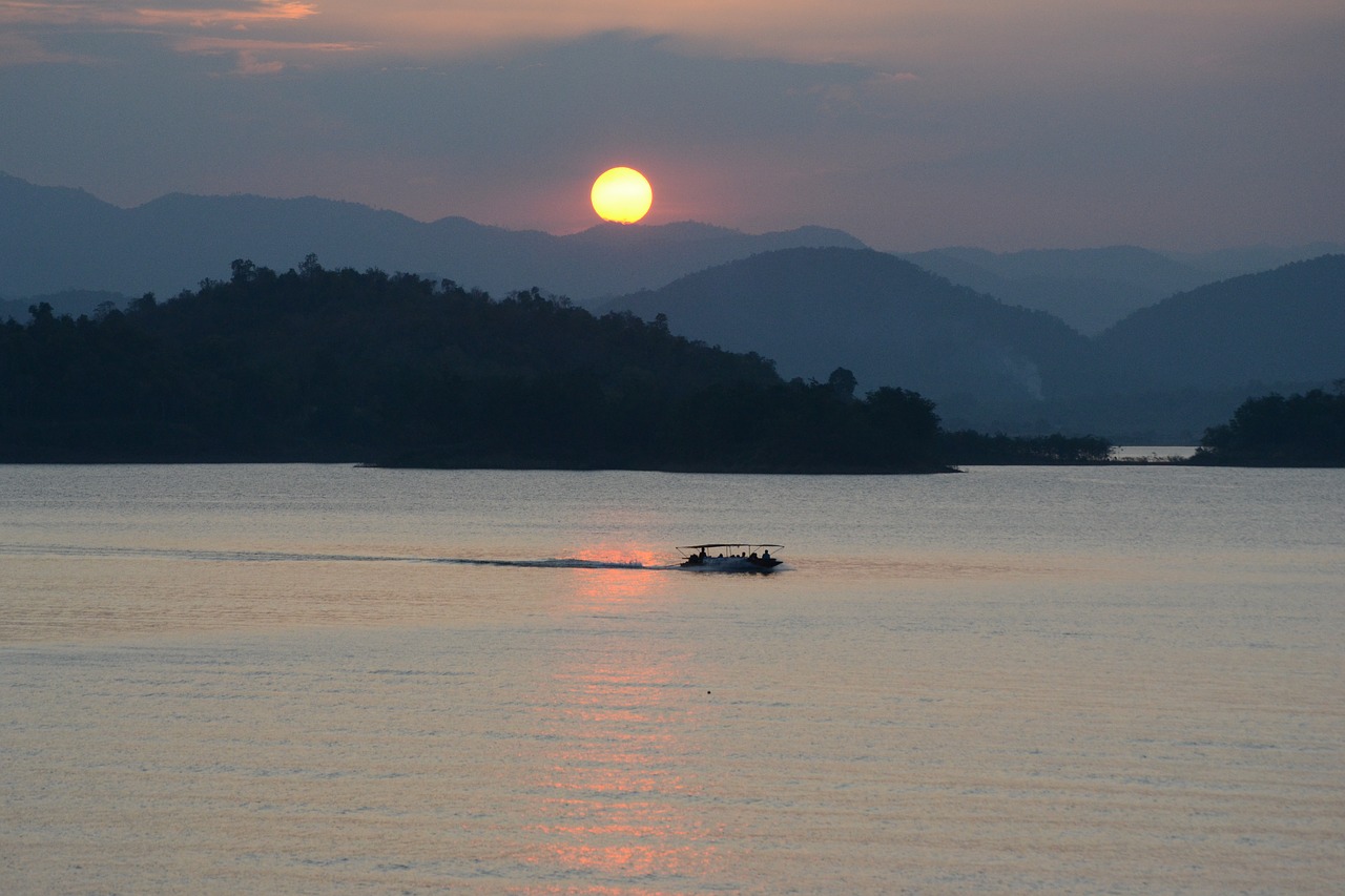 thailand wall sunset free photo