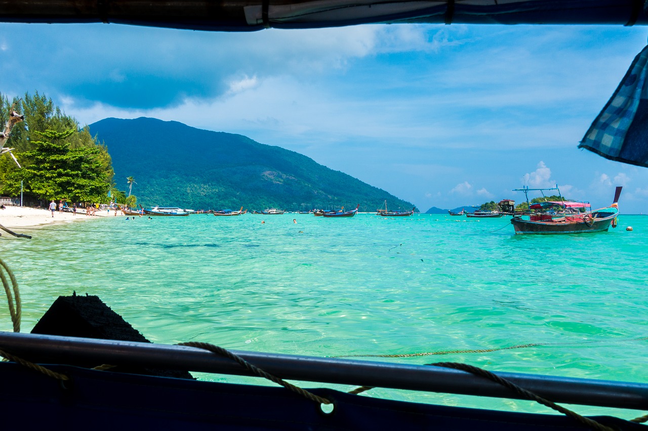 thailand boot beach free photo