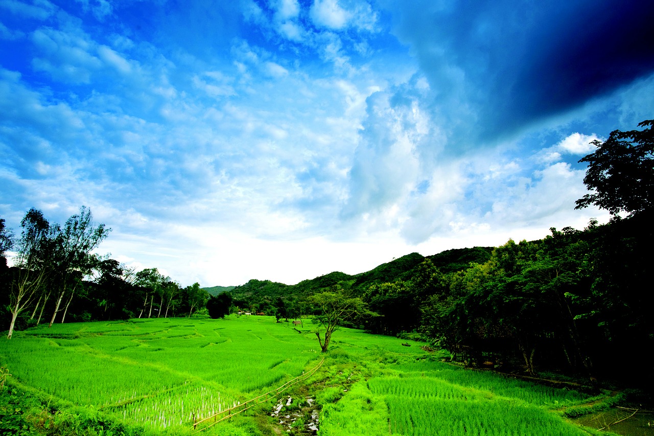 thailand landscape sky free photo