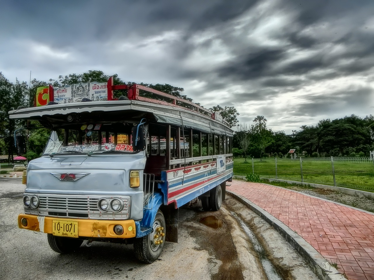 thailand  bus  asia free photo