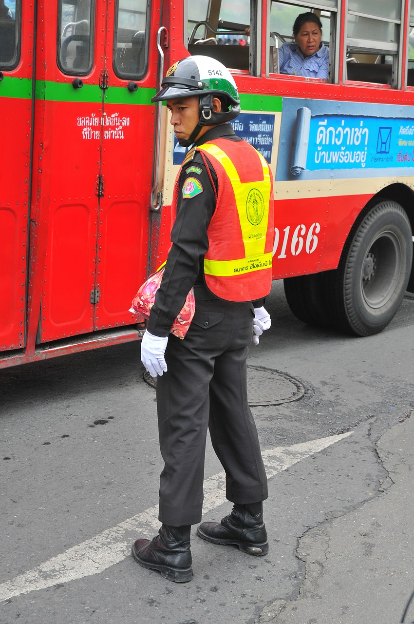 thailand bangkok police free photo