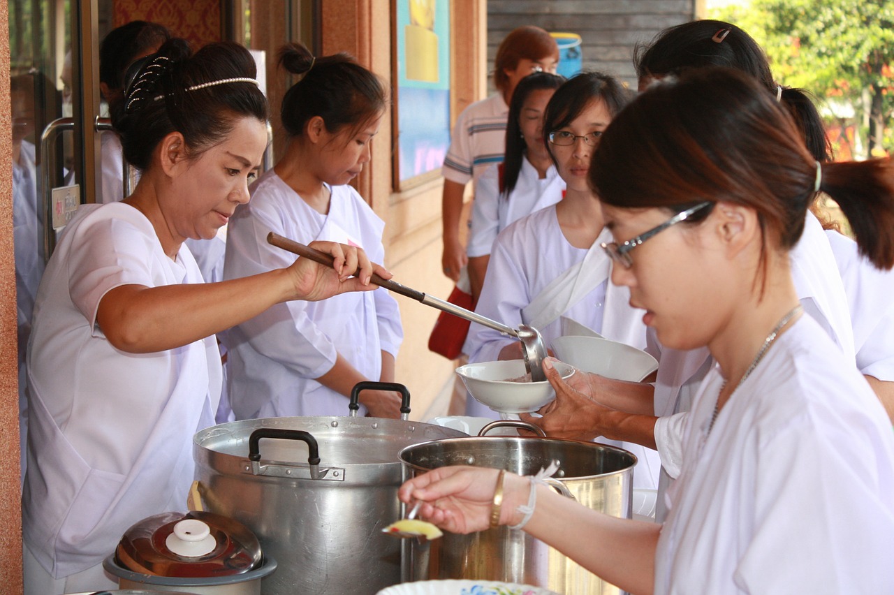thailand food buddhists free photo
