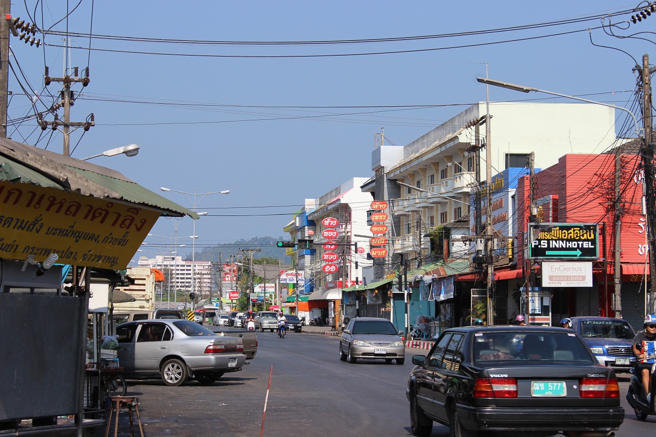 thailand phuket street free photo