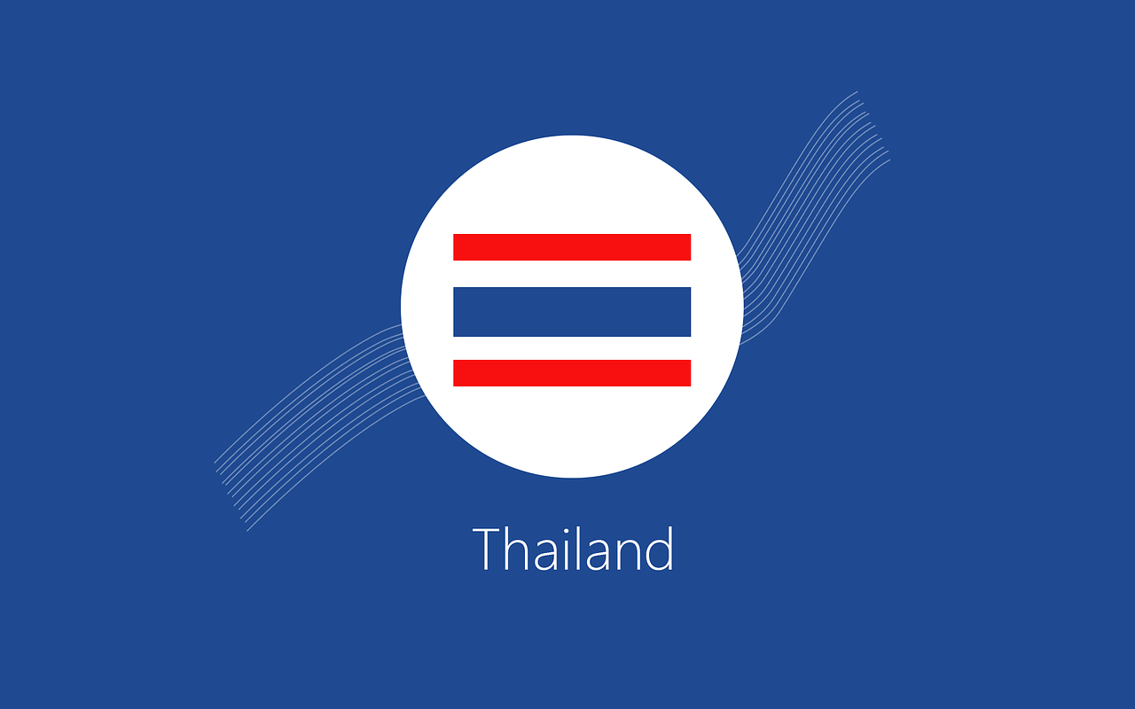 thailand flag background free photo