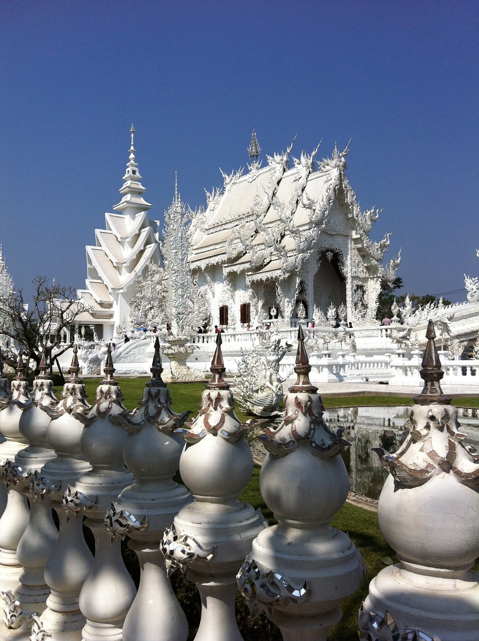 thailand temple white free photo