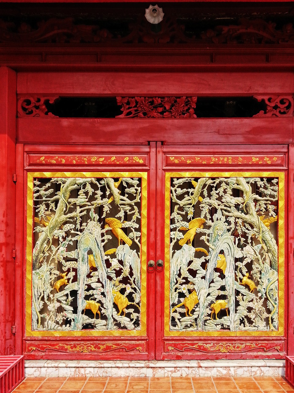 thailand art door old door free photo