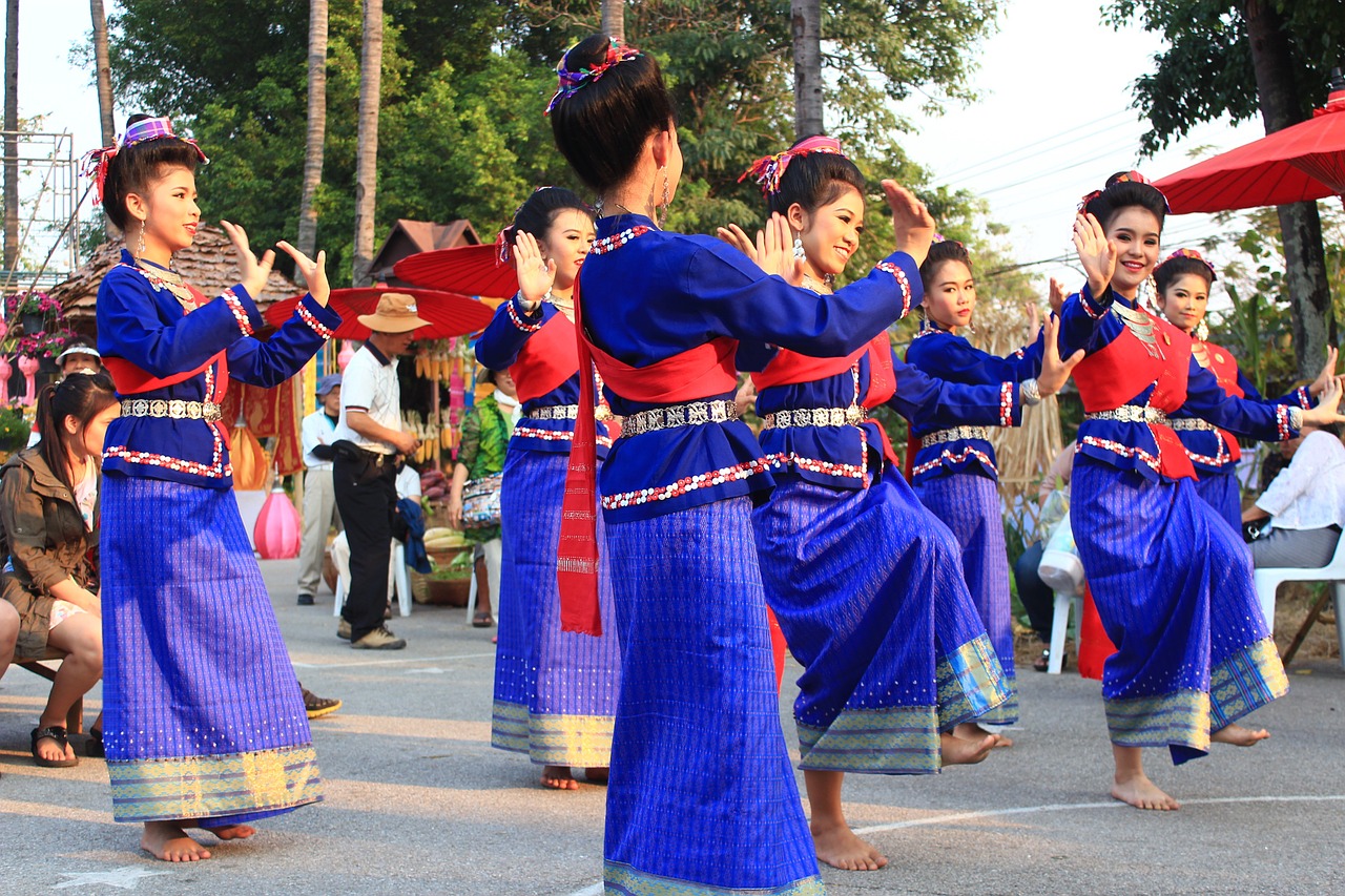 thailand dance traditional free photo