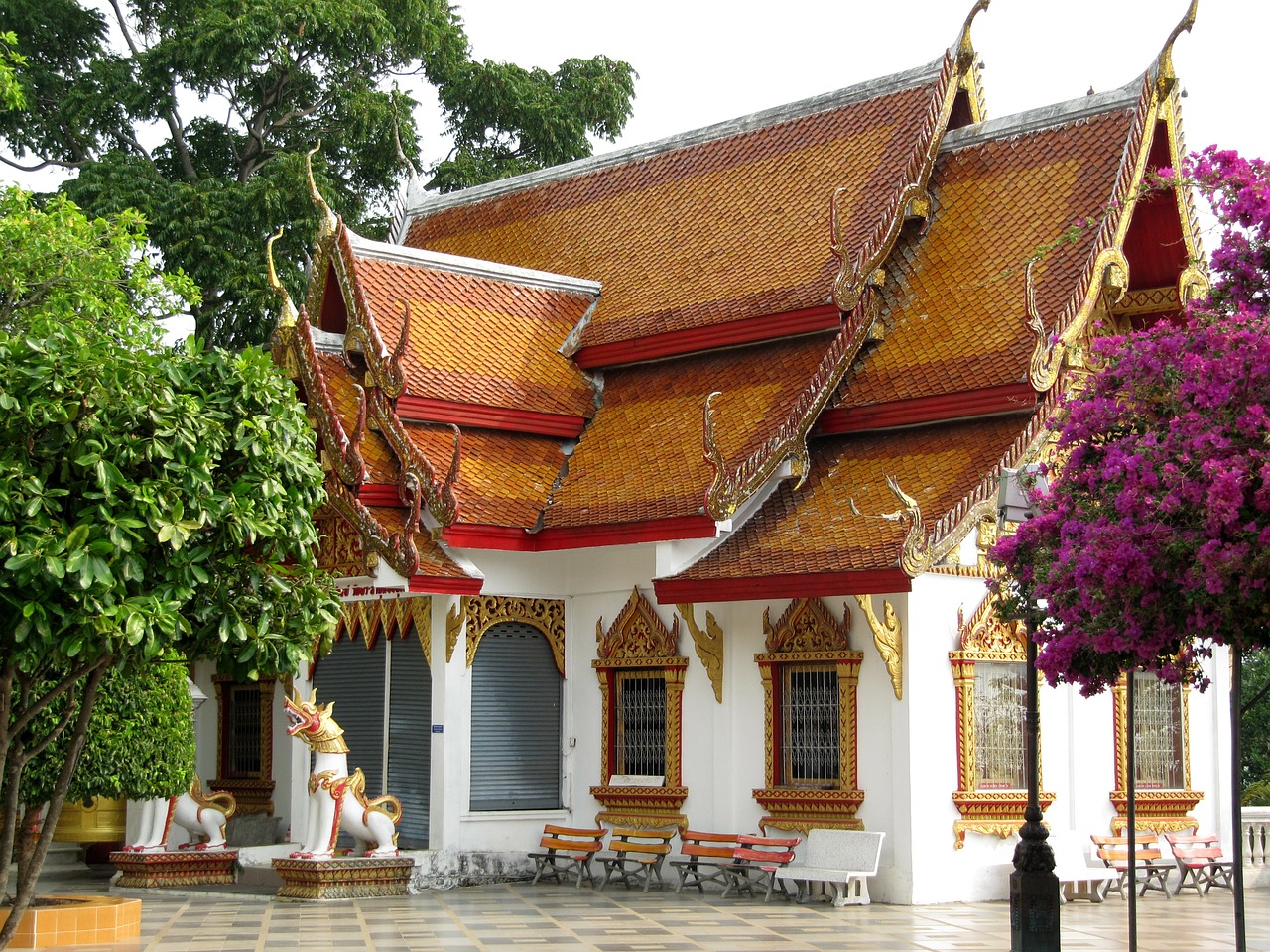 thailand buddhist temple free photo