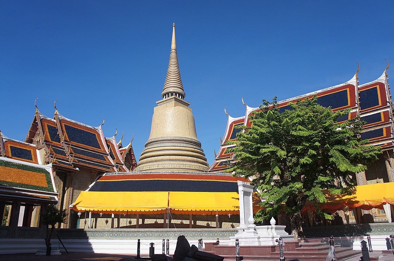 thailand temple pagoda krung thaep free photo